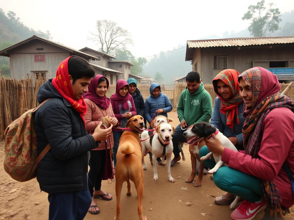 Rural Rabies Vaccination Drive